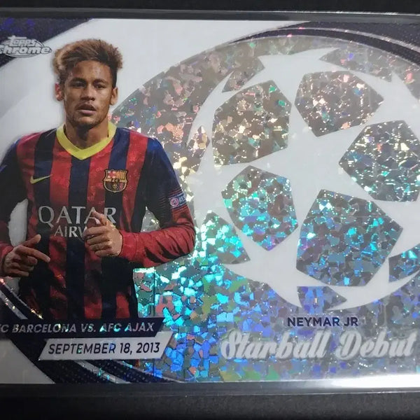 [BUNJANG] Tops Chrome Neymar Jr. Starball Card / 탑스 크롬 네이마르 카드 스타볼