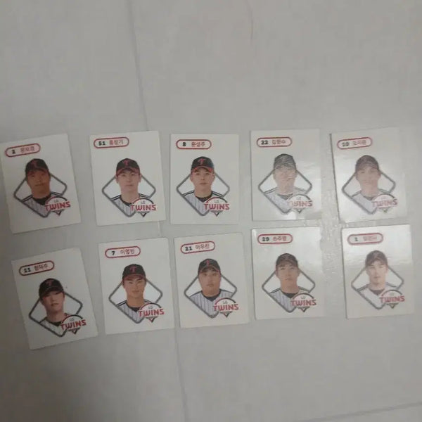 [BUNJANG] LG Twins Player Sticker Set / 엘지 트윈스 선수 띠부실