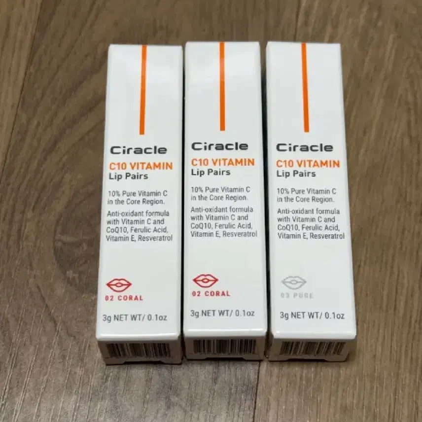 [BUNJANG] Ciracle C10 Vitamin Lips Pairs Lip Balm / 씨라클 씨10 비타민 립 페어스 립밤
