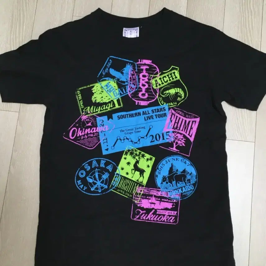 [BUNJANG] Southern All Stars 2015 Tour T-Shirt / 사잔 올스타즈 Southern All Stars 2015 투어 티셔츠
