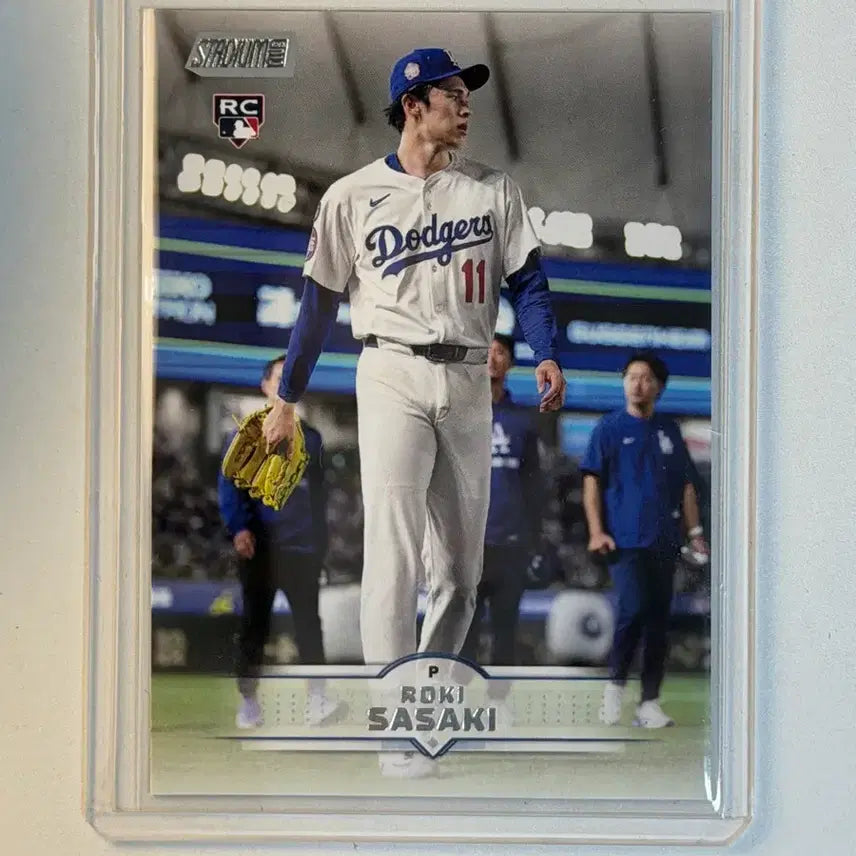 [BUNJANG] Sasaki Roki RC Topps MLB Baseball Card / 사사키 로키 RC Topps MLB 야구카드