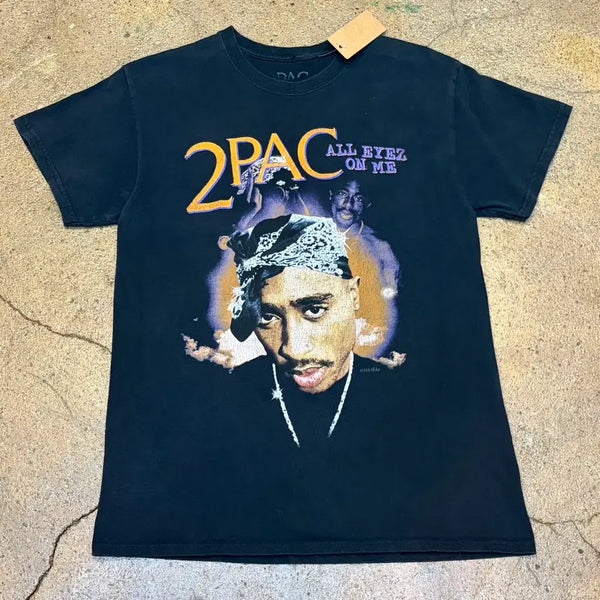 [BUNJANG] 00s US Vintage 2Pac Hip-Hop Band T-Shirt / 00s 미국빈티지 2pac 투팍 힙합 반팔티 밴드티셔츠
