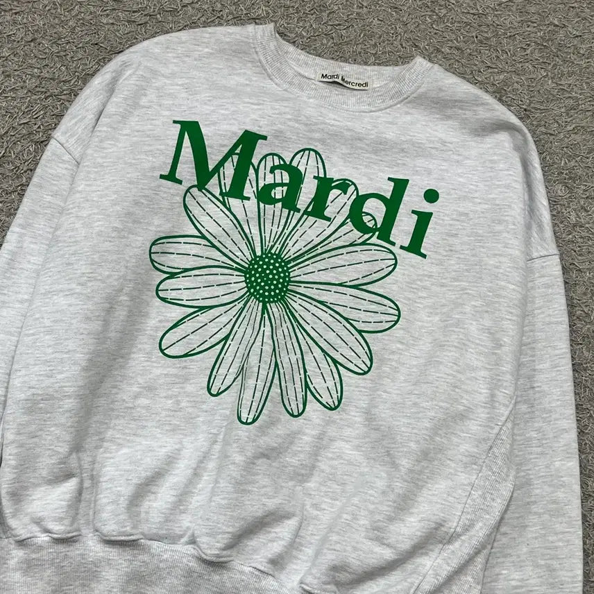 [BUNJANG] Mardi Mercredi Sweatshirt Women's Size 100 / [우먼100] 마르디 메크르디 맨투맨