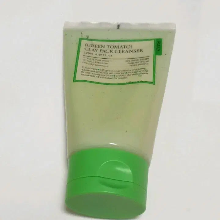 [BUNJANG] Pullee Green Tomato Clay Pack Cleanser 120ml / 풀리 그린토마토 클레이 팩 클렌저