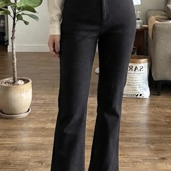 [BUNJANG] Beanpole Golf Women's Bootcut Trousers Waist 26" / 빈폴골프바지 긴바지 허리26인치 일상복 운동복 부츠컷바지