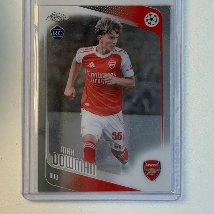 [BUNJANG] Max Douman RC Arsenal Soccer Card / 맥스 도우만 RC 아스날 축구 카드