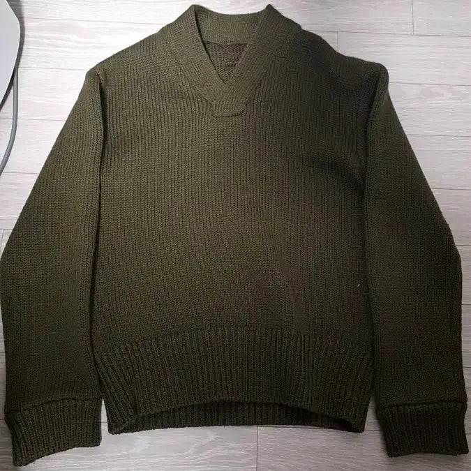 [BUNJANG] The Real McCoy's TYPE A-1 Wool Knit Sweater / 리얼맥코이(The Real McCoy's) TYPE A-1 울 니트 스웨터