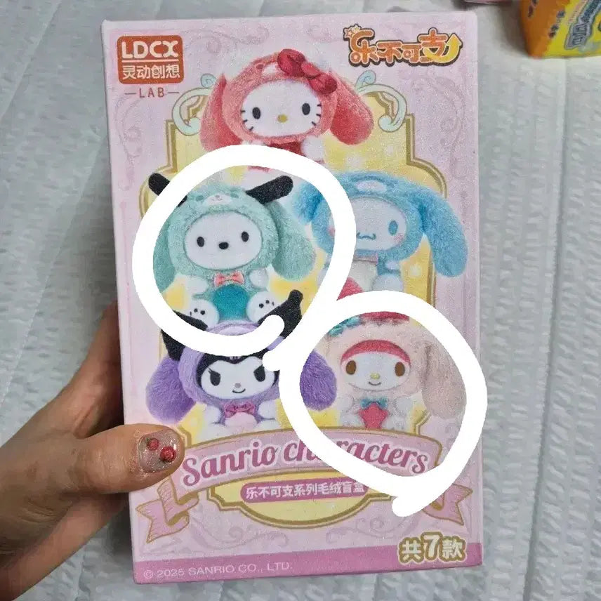 [BUNJANG] Sanrio Characters Pochacco, My Melody Keychain Set / 산리오 캐릭터 키링 포차코, 마이멜로디