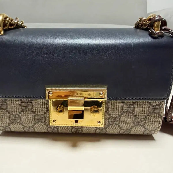 [BUNJANG] Gucci Padlock Shoulder Bag Small / 구찌 패드락 숄더백 스몰