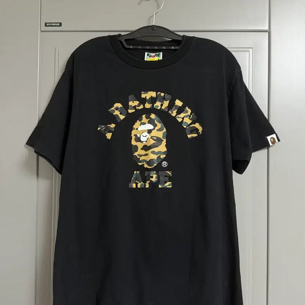[BUNJANG] A BATHING APE Camo Short Sleeve T-Shirt / [M] 베이프 카모 반팔티셔츠