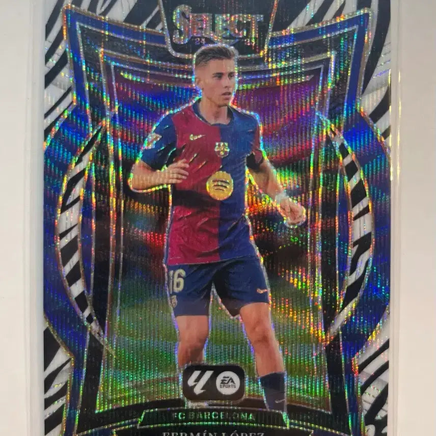 [BUNJANG] 24-25 Panini Select Fermin Lopez Zebra SSP Card / 24-25 파니니 셀렉트 페르민 로페즈 지브라 ssp