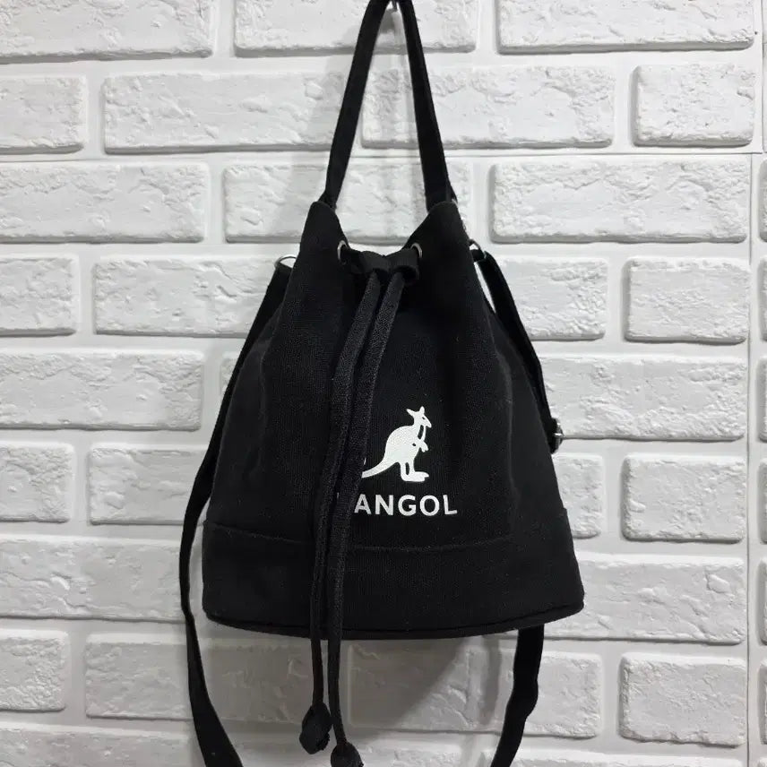 [BUNJANG] Kangol Bucket Bag / 캉골 복조리백