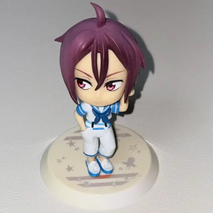 [BUNJANG] Free! Matsuoka Rin Classic Sailor Uniform Mini Figure / Free! 프리 마츠오카 린 고전 해군 제복 미니 피규어
