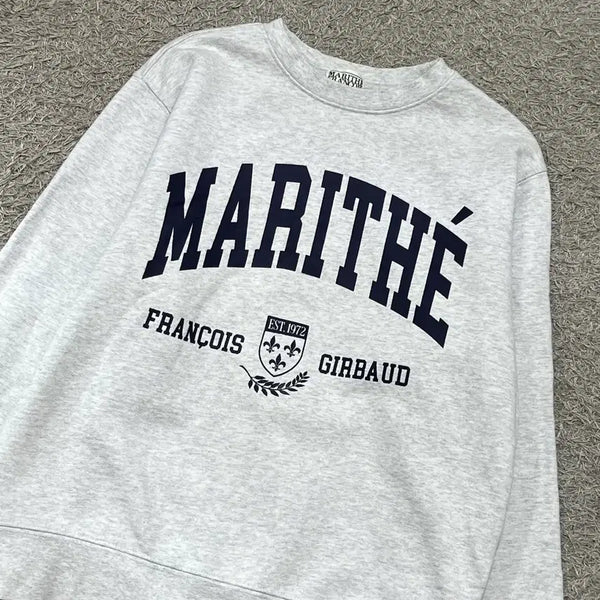 [BUNJANG] Marithe Francois Girbaud Women's Sweatshirt (Size 95) / [우먼95] 마리떼 프랑소와저버 맨투맨