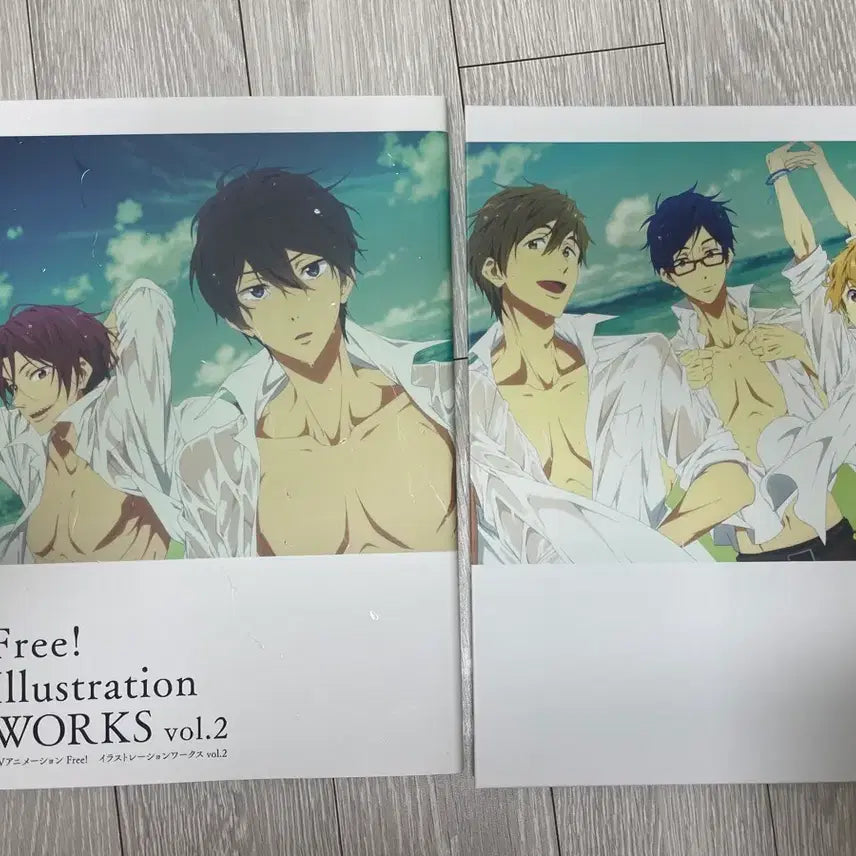 [BUNJANG] FREE! Illustration Works Vol.2 Artbook / FREE! 프리 illustration works vol.2 일러스트북 판매