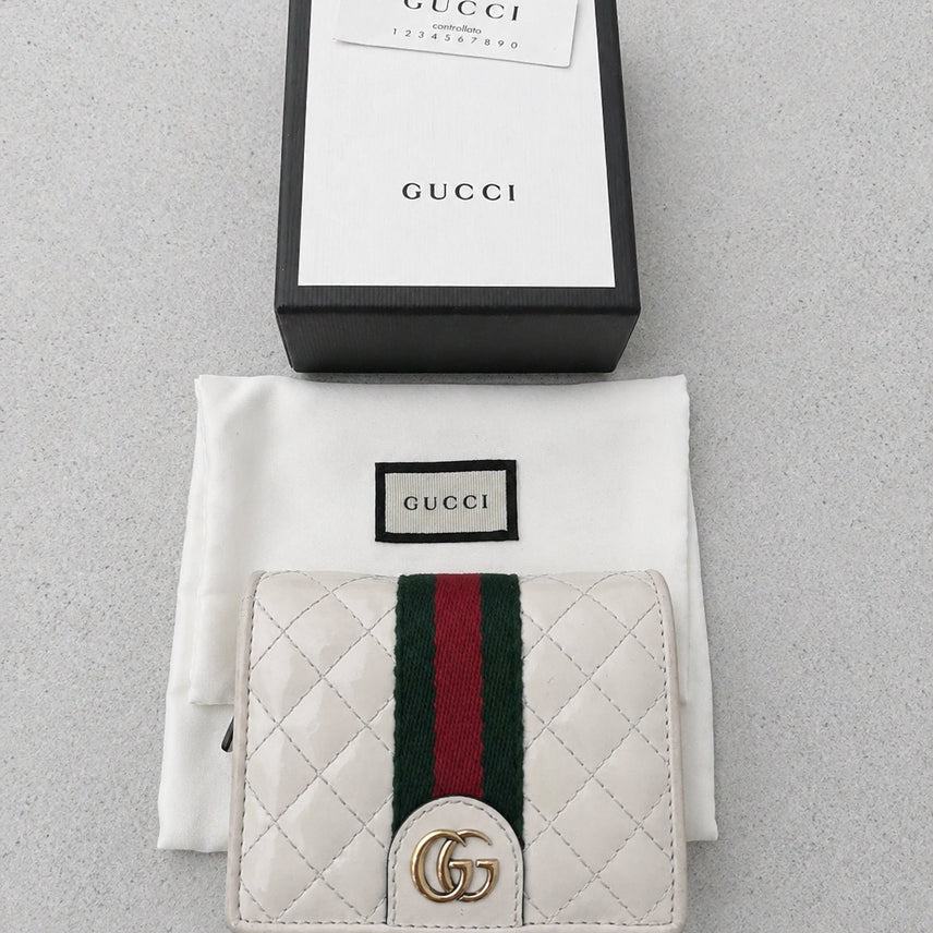 [BUNJANG] Gucci Ophidia Medium Bi-fold Wallet / 구찌 오피디아 카드 중지갑 반지갑