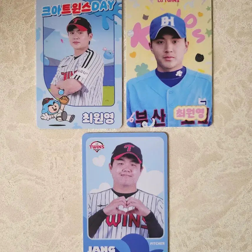 [BUNJANG] LG Twins Choi Won-young Jang Hyun-sik 2025-2026 Photocard Bundle Set / (일괄금액,개별가능)LG 최원영, 장현식(25~26년)