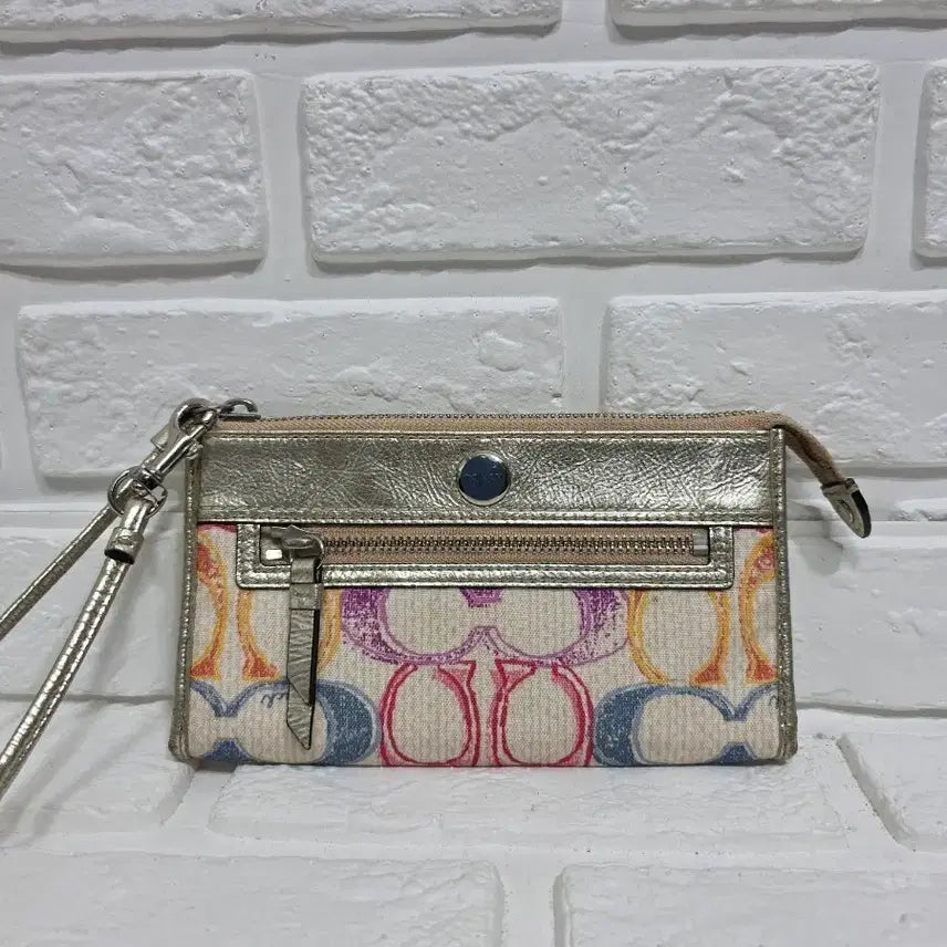 [BUNJANG] Coach Genuine Leather Clutch Bag / 새상품 정품 코치 클러치백