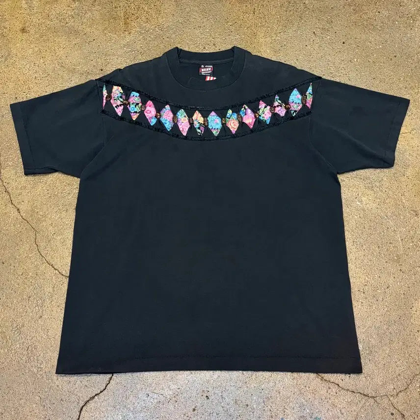 [BUNJANG] Vintage 90s Custom Single Stitch T-Shirt / 90s Made in USA 미국 빈티지 커스텀 싱글스티치 반팔티