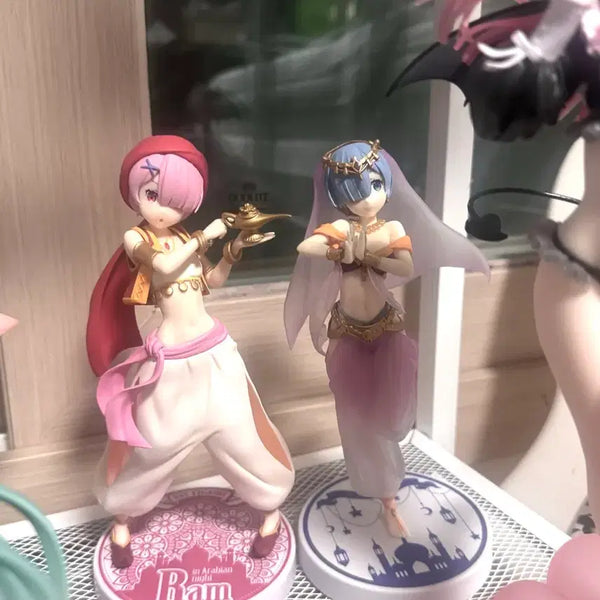 [BUNJANG] Rem & Ram Arabian Nights Figure Set / 렘람 아라비안 피규어 세트