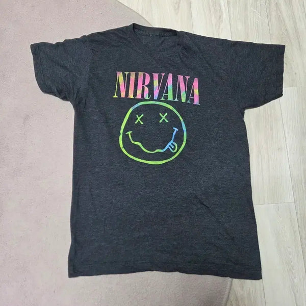 [BUNJANG] Vintage Nirvana Graphic T-Shirt / 빈티지 너바나 반팔