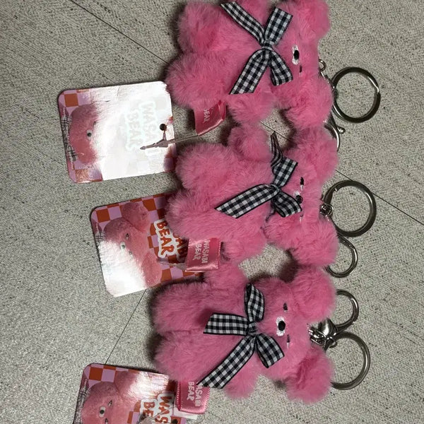 [BUNJANG] Wasabi Bear 8cm Pink / 와사비 베어 8cm