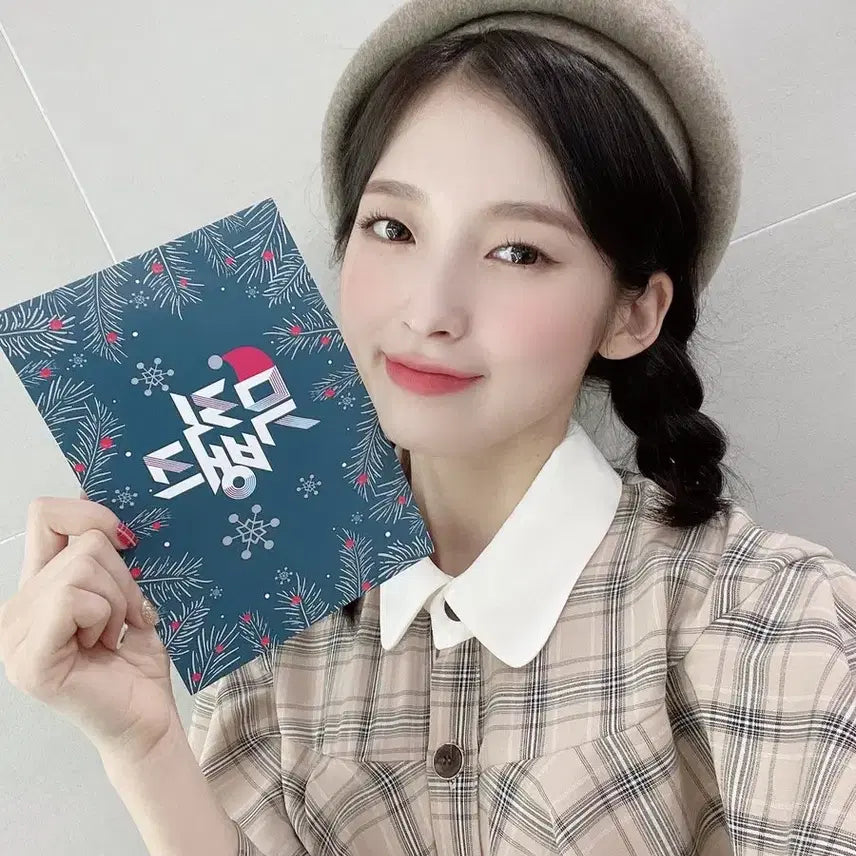 [BUNJANG] Retro Moon Arin Detective Brown Beige Check Dress / 레트로문 오마이걸 아린 탐정 브라운 베이지 체크 원피스