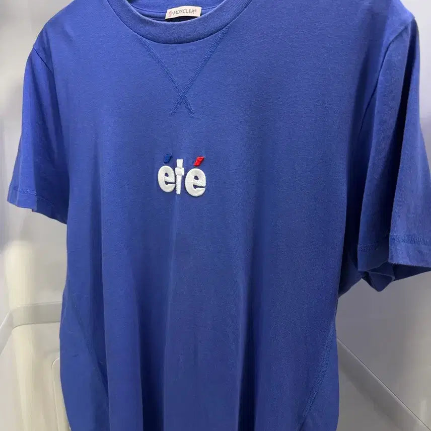 [BUNJANG] Moncler Ete Short Sleeve T-Shirt L / 몽클레어 에테 반팔 L 백화점판