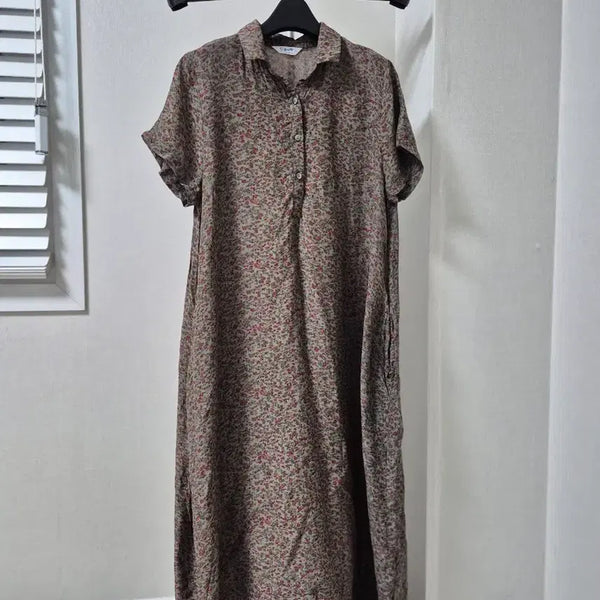 [BUNJANG] Sandeulbaram Punggi Inyeon Long Dress / 산들바람 풍기인견원피스