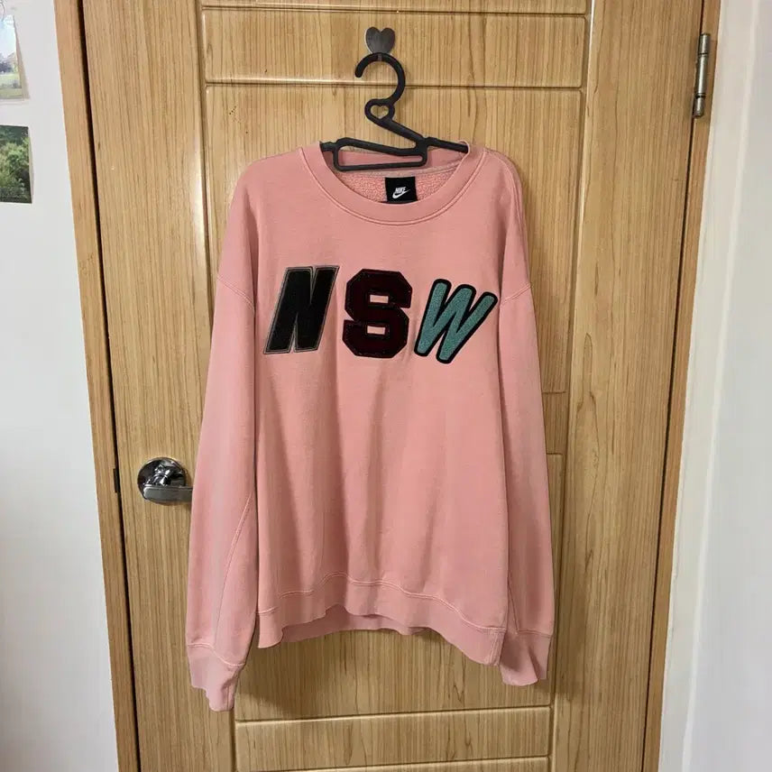 [BUNJANG] Nike NSW Sweatshirt Pink / Sale 130