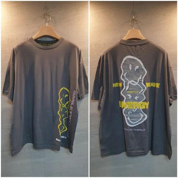 [BUNJANG] SMILEY WORLD Graphic T-Shirt / SMILEY WORLD 반팔티. 미착.