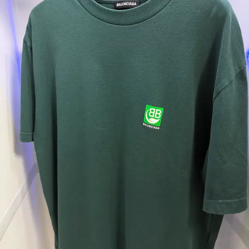 [BUNJANG] Balenciaga BB Logo T-Shirt Size S / 발렌시아가 bb로고 반팔 S