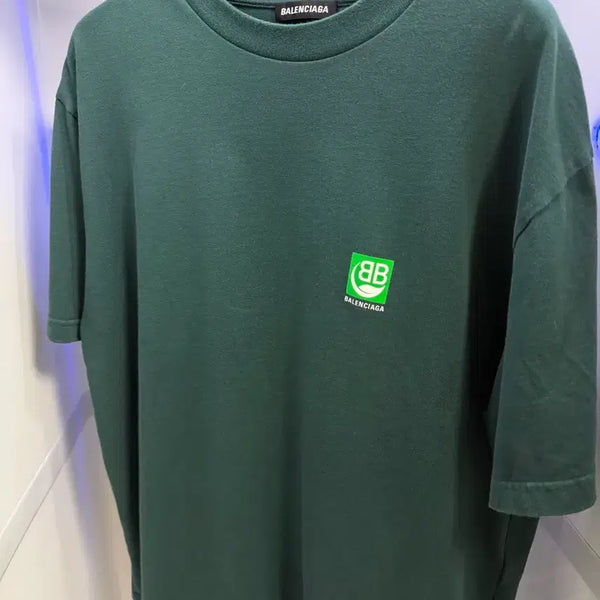 [BUNJANG] Balenciaga BB Logo T-Shirt Size S / 발렌시아가 bb로고 반팔 S