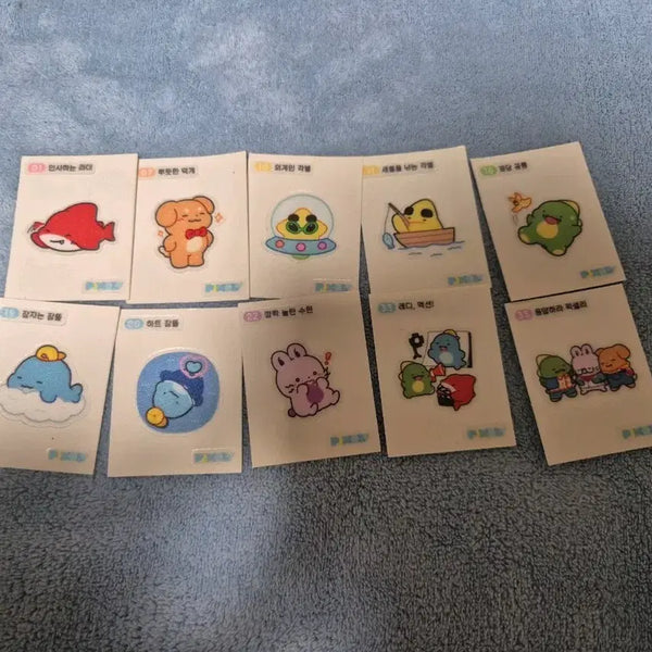 [BUNJANG] Pixeliz Ttiboo Seal Sticker Set / 픽셀리 띠부실