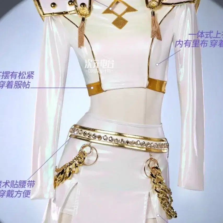 [BUNJANG] K-Pop Demon Hunters (KDH) Joy Cosplay Costume Set / 케이팝데몬헌터스(케데헌) 조이 코스프레 의상 판매합니다