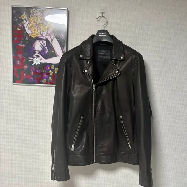 [BUNJANG] All Saints Lambskin Double Rider Jacket / 올세인츠 램스킨 더블라이더 자켓