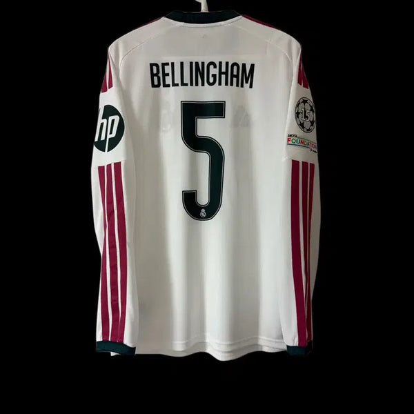 [BUNJANG] Real Madrid 26/27 Home Long Sleeve Bellingham Jersey (Size L) / [국내L] 26/27 레알마드리드 홈 긴팔 벨링엄 유니폼