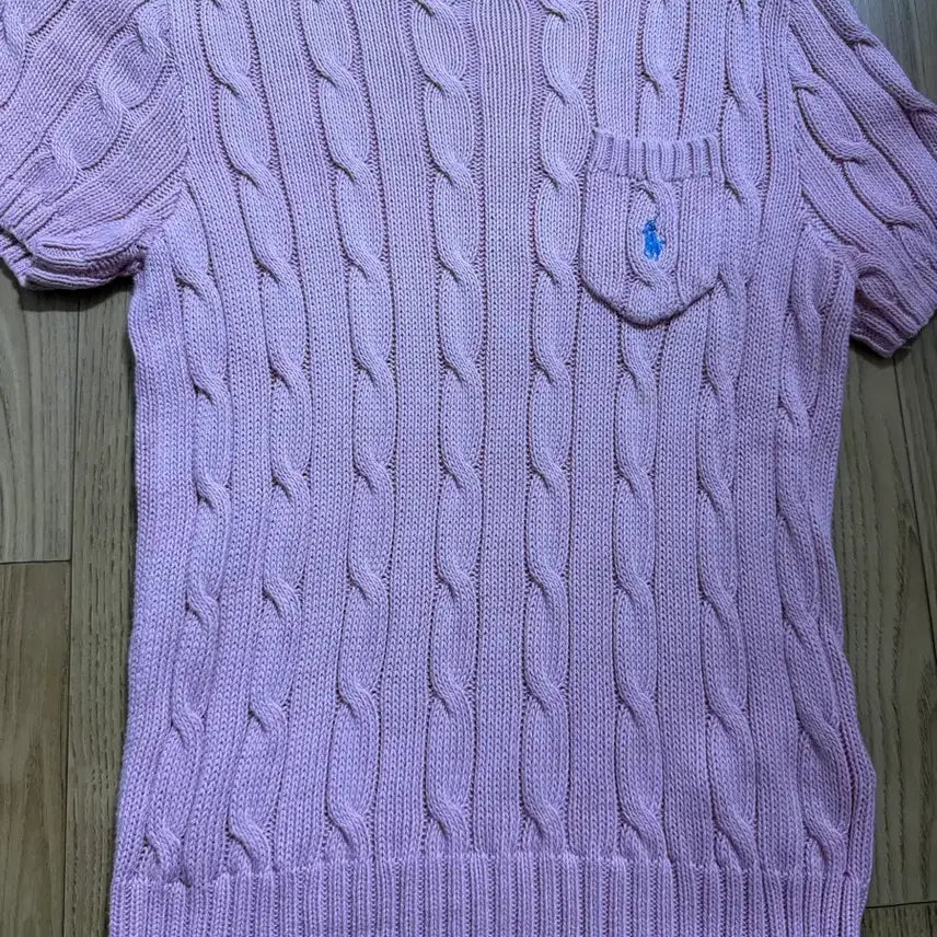 [BUNJANG] Polo Ralph Lauren QR Certified Short Sleeve Knit / 큐알인증 폴로랄프로렌 반팔니트