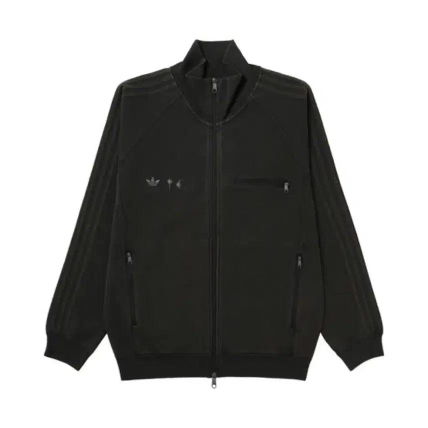 [BUNJANG] Adidas x Thug Club Track Top Jersey Black L / 아디다스 떠그클럽 트랙탑 져지 블랙 kr사이즈 L