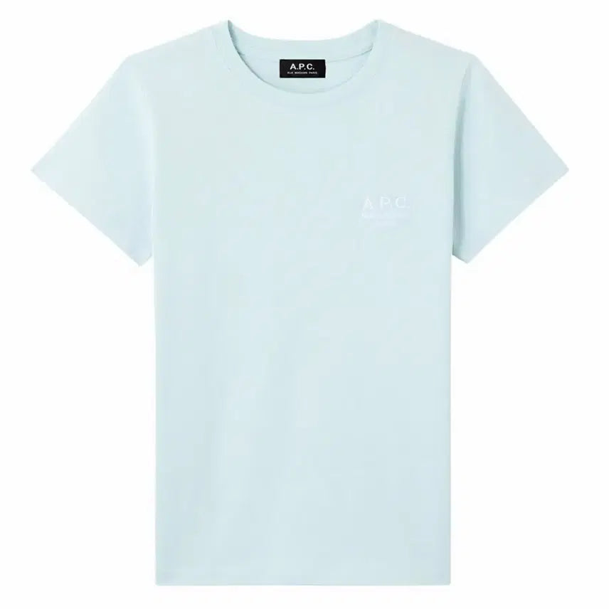 [BUNJANG] A.P.C. Denis T-Shirt Pale Blue S / (새상품) 아페쎄 A.P.C. 데니스 반팔 티셔츠 페일블루 S