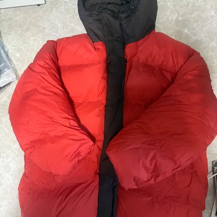 [BUNJANG] Uniqlo x MARNI Padded Jacket Orange 2XL / 2XL 유니클로 마르니 패딩 오렌지