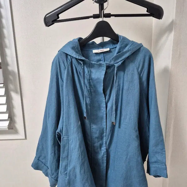 [BUNJANG] Son Jung Wan Linen Hooded Jacket / 손정완 마 후드자켓