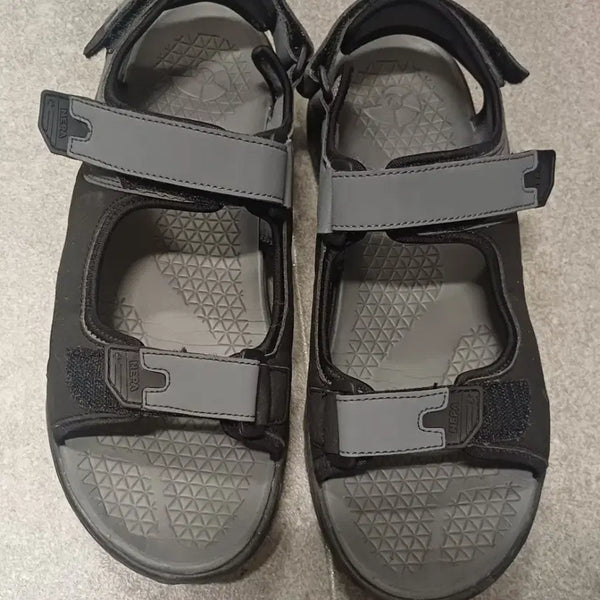 [BUNJANG] NEPA Men's Sandals Black/Gray Size 275 / NEPA 네파 남성 샌들 블랙/그레이 275사이즈 판매