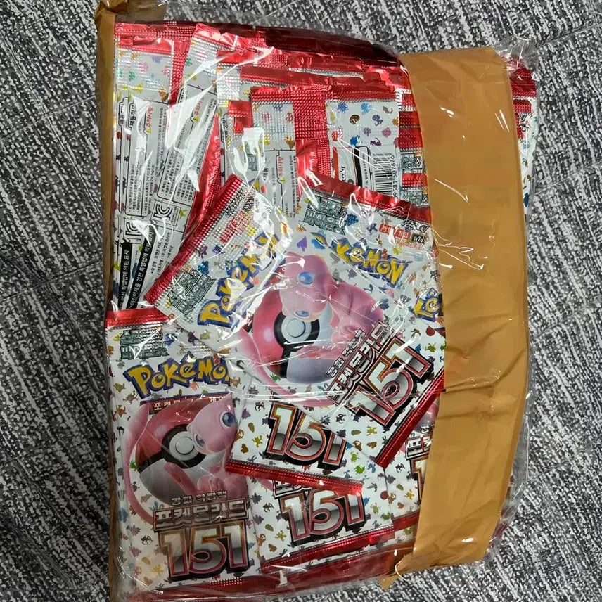 [BUNJANG] Pokemon TCG Scarlet & Violet 151 Booster Packs (100 Packs) / 포켓몬 카드 151, 100팩 서치 아님