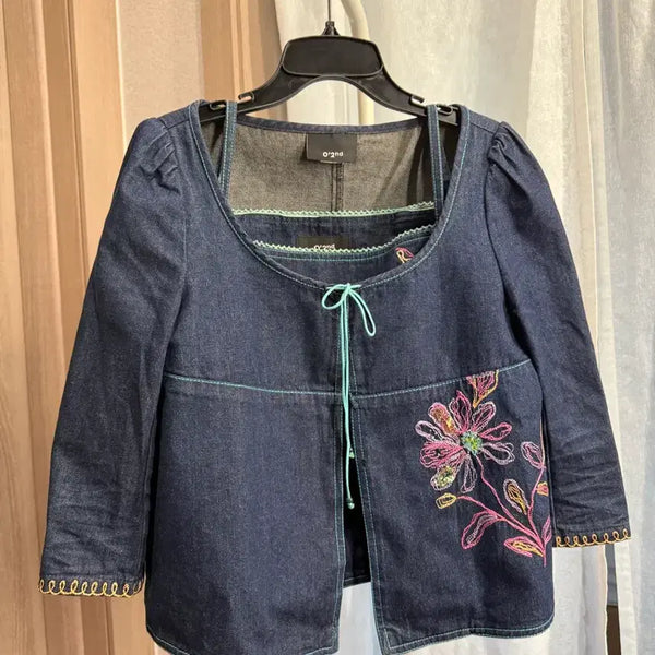 [BUNJANG] OZCECEUR Denim Ensemble Set Size 44 / 한섬 오즈세컨 데님 앙상블 세트 44사이즈 추천