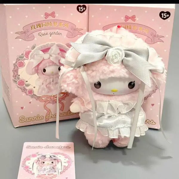 [BUNJANG] Sanrio My Sweet Piano Rose Garden Plush Dolls (Set of 2) - New / 산리오 마이스위트피아노 로즈 가든 인형 2개 새상품