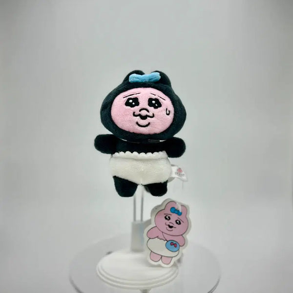 [BUNJANG] Ppanjji Tokki Spy Plush Keychain / 빤쮸토끼 봉제키링 스파이