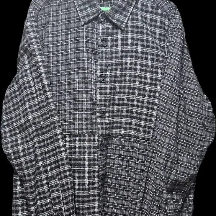 [BUNJANG] Uniqlo JWA Flannel Shirt Dark Grey (XL) / 유니클로jwa플란넬셔츠 다크그레이(XL)
