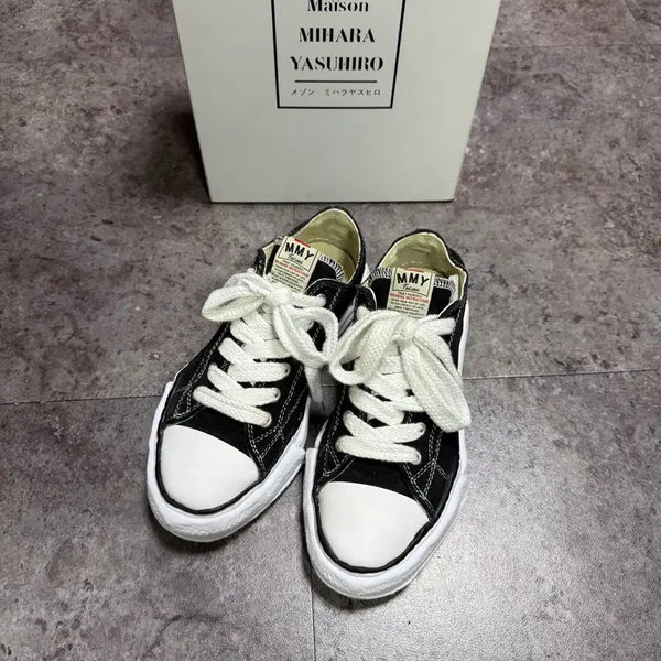 [BUNJANG] Mihara Yasuhiro Peterson OG Sole Low-Top Sneakers / 미하라야스히로 피터슨 41 풀박스