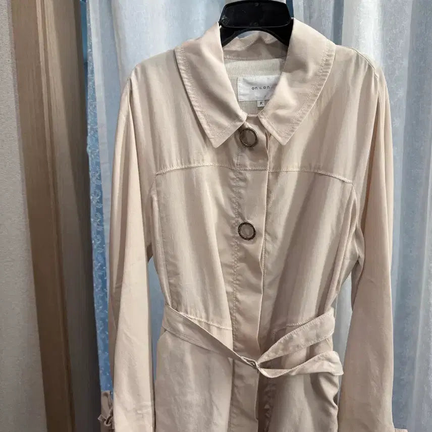 [BUNJANG] On&On Belted Long Jacket Trench Coat / 온앤온(on&on) 벨트 롱 자켓 / 트렌치 코트
